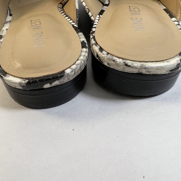 Nine West Althea Snakeskin Loafers Slip On- Size 7 - Picture 6 of 6